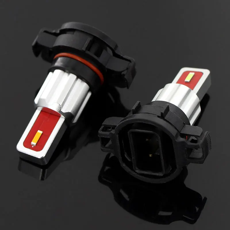 2 шт. H16 светодиодный фонарь 5202 ЕС Автомобильные противотуманные фары 12V~ 24V дневные ходовые огни DRL авто светодиодный свет 2000Lm 6000K белый желтый кристалл синий