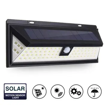 

Waterproof LED 3 Modes Solar Lamp Outdoor PIR Motion Sensor Solar Wall Light Emergency Garden Yard Lamps Lampy Solarne Home