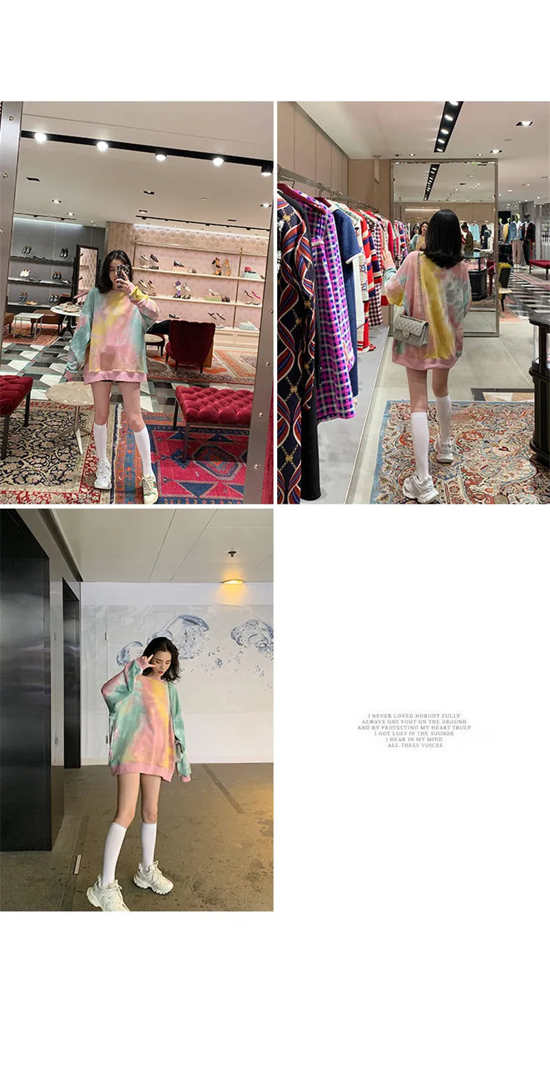 Ulzzang Лоскутная уличная Женская Толстовка Harajuku Печать с капюшоном bf с длинным рукавом Свободные пуловеры толстовки забавные женские