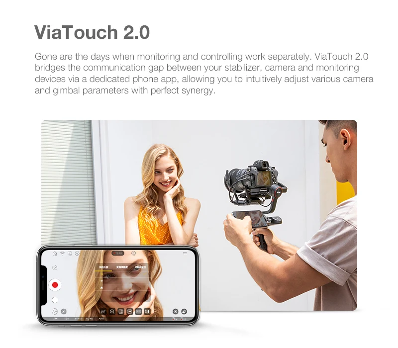 ZHIYUN передатчик передачи изображения 1080P HD передача изображения для WEEBILL S Ручной Стабилизатор камеры Canon sony