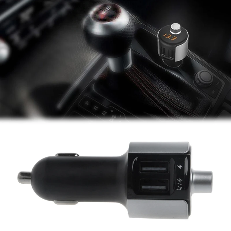 Bluetooth автомобильный комплект fm-передатчик беспроводной MP3-плеер Радио адаптер USB зарядное устройство A6HE