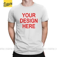T-Shirt à manches courtes et col rond, 100% coton, personnalisé, avec Logo imprimé d'image, 100% 3