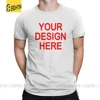 Premium Customized T Shirt Logo Picture Printing 100% Cotton Custom Brand T-Shirt Short Sleeved Print Your Own Design O Neck Tee 3