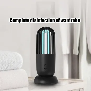 

UV ozone disinfection white ABS quartz light sterilizer portable mite remote control sterilization home ultraviolet lamp