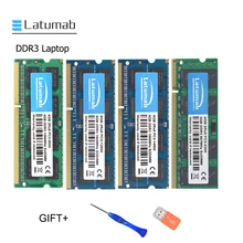 Latumab DDR3 DDR2 2 ГБ/4 ГБ/8 Гб оперативной памяти, 16 Гб встроенной памяти, DDR3 1066 МГц 1333 1600 МГц 1866 10600 12800 8500 Sodimm лэптоп ноутбук память модуль