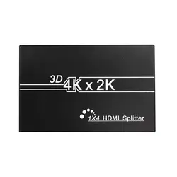 4K HDMI сплиттер Full HD 1080p видео HDMI коммутатор 1X2 1X4 двойной дисплей для HDTV DVD PS3 Xbox