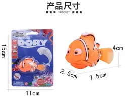 Детские Подводные игрушки для купания 2 с изображениями из мультфильма «В поисках Немо <14-летняя девочка Рыба Клоун может Плавание может