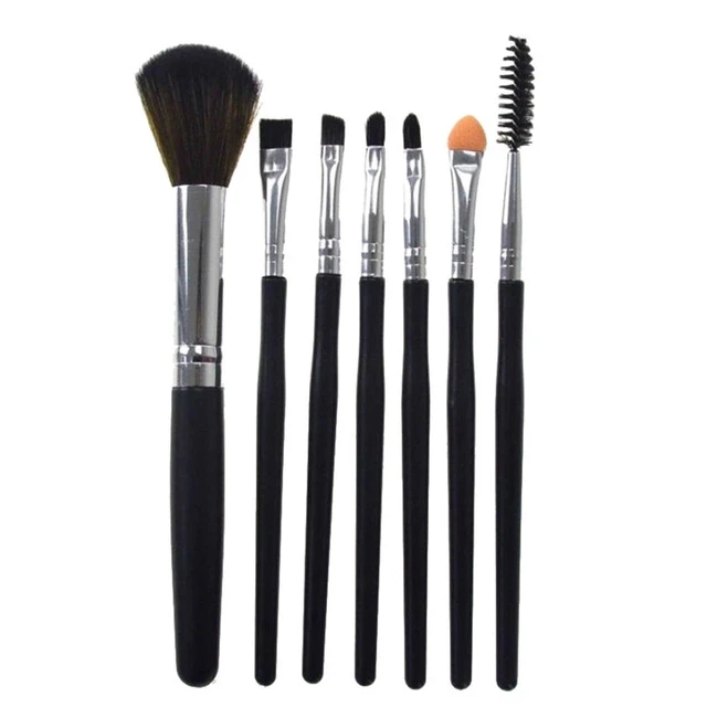 New 7Pcs Makeup Brushes Kit Face Lip Eye Shadow Eyeliner Foundation Blush Cosmetics Tools Pincel Maquiagem Brochas Maquillaje - Цвет: A