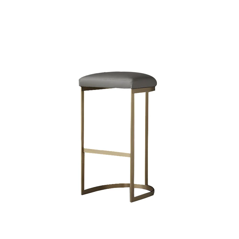 

Nordic Bar Chair High Stool Leisure Iron Bar Chair Simple Modern Restaurant Bar Stool Bar Chair