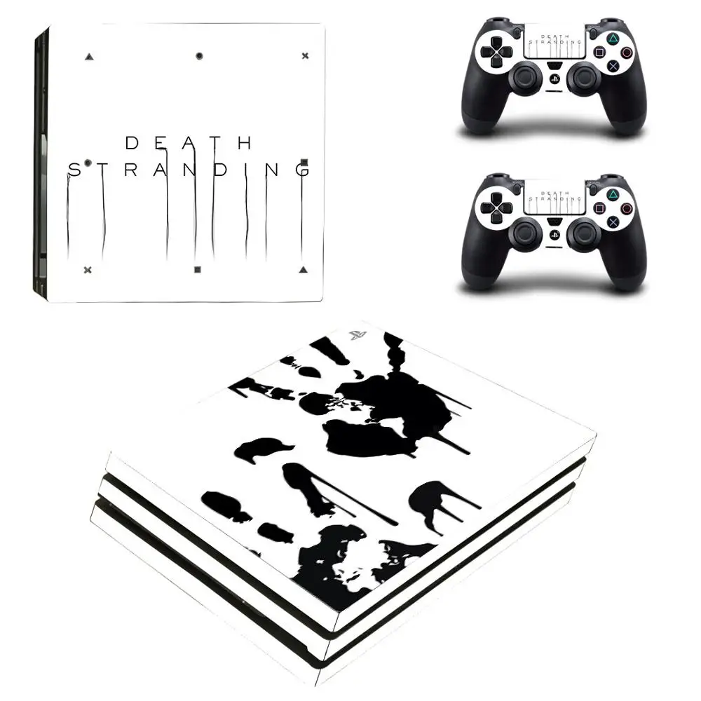 

Game Death Stranding PS4 Pro Skin Sticker For PlayStation 4 Console and Controller Decal PS4 Pro Skin Sticker Vinyl