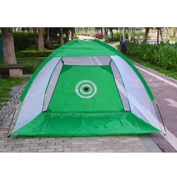 

Indoor/Outdoor Golf Training Aids Portable Foldable Golf Hitting Cage Garden Grassland Golf Practice Net
