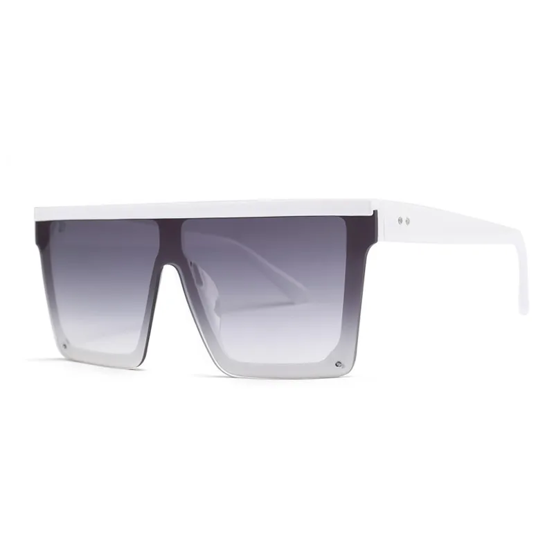 K32446-C5WhiteGray Emosnia, квадратные солнцезащитные очки для женщин, Ретро стиль, уличный авангард, небольшая оправа, солнцезащитные очки для мужчин, для улицы, индивидуальные солнцезащитные очки - Цвет линз: K32446-C5WhiteGray