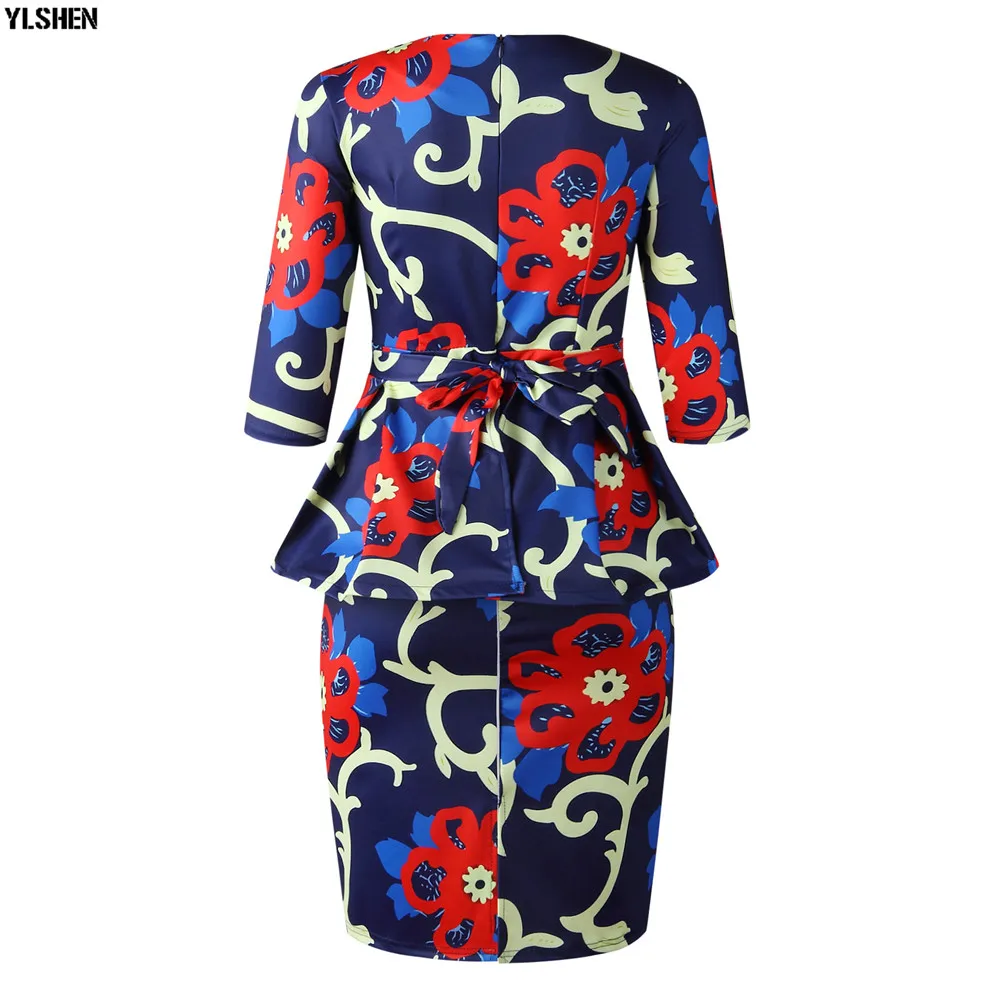 African Dresses for Women 2 Piece Set Dashiki Print Africa Dress African Clothes Bazin Broder Riche Fashion Robe Africaine Femme 03