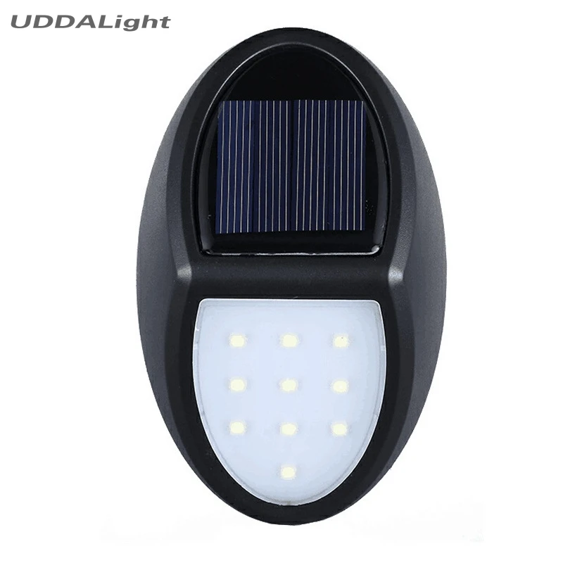 10LED солнечный настенный светильник на открытом воздухе