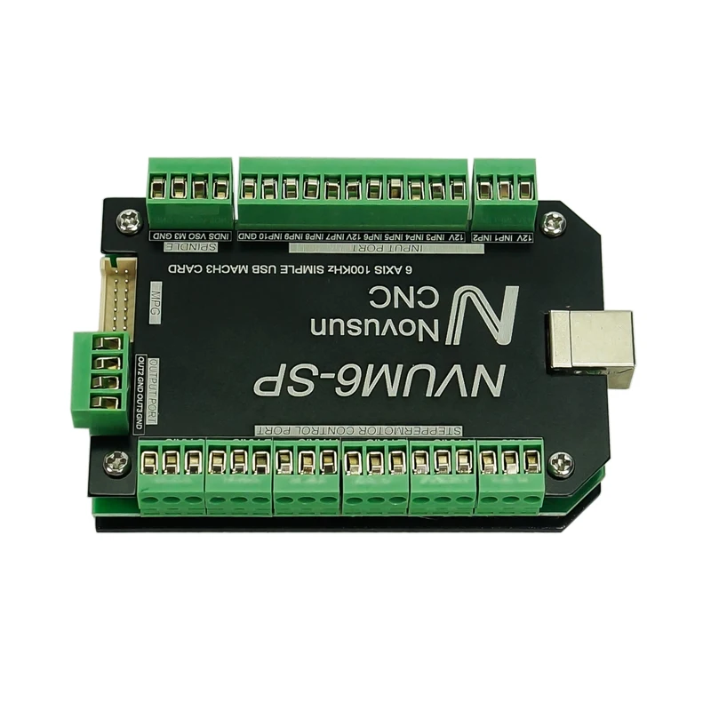 Плата контроллера ЧПУ NVUM 3 4 5 6 оси Mach3 USB для гравировки