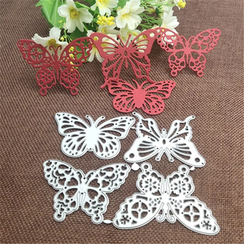 4 шт. трафареты для резки металла и кружева|Вырубные штампы| |