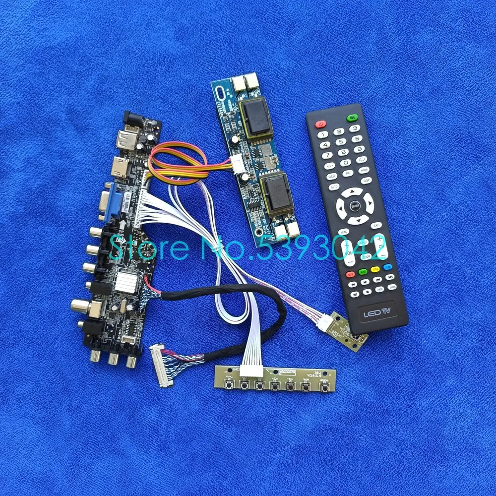 Для LM220WE1(TL)(A1)/(TL)(B2)/(TL)(B3)/(TL)(C1) USB + AV 3663 digital DVB-T2 LVDS 30-контактный 4CCFL 1680*1050 комплект
