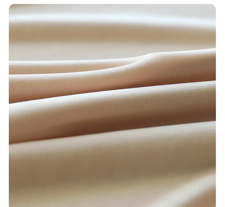 Sexy milk silk suspender underskirt women deep chest lace full slip dress slim transparent underdress bottoming skirt nightdress