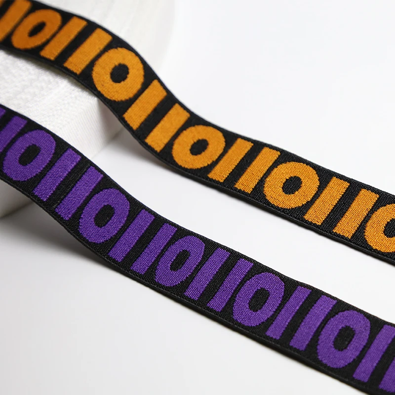 

Width 2.5cm Jacquard process Elastic Bands Elastic Ribbon Clothing Bags Trousers Elastic Rubber DIY Sewing Accessories rubber