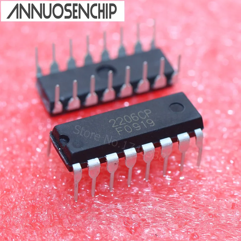 Монолитный генератор DIP 10 шт. XR-2206 XR2206CP XR2206 | Электронные компоненты и