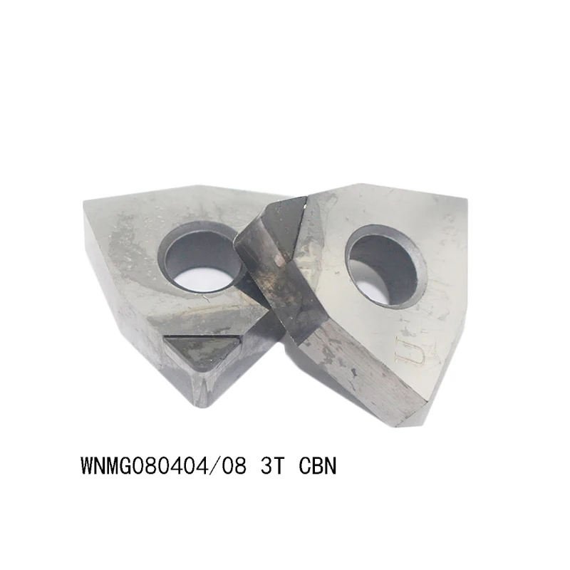 2 шт. WNMG080404 3T CBN WNMG080408 токарный станок с поворотной вставкой лезвие ножа сменный внешний токарный инструмент высокое качество токарный станок с ЧПУ