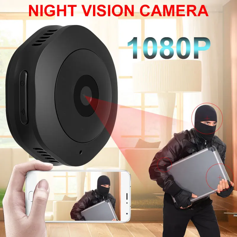 Volemer H6 DV мини камера 1080P микро ночного видения Обнаружение движения Портативный Гибкий DVR Запись видеокамеры видеомагнитофон