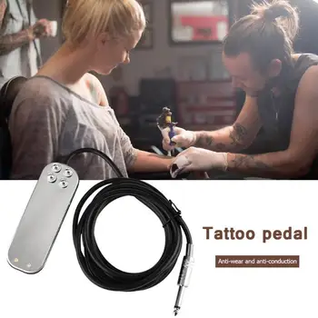 

Foot Pedal Switch High-quality Stainless Steel Tattoo Power Supply Controller Tattooing Tools Interface Foot Switch