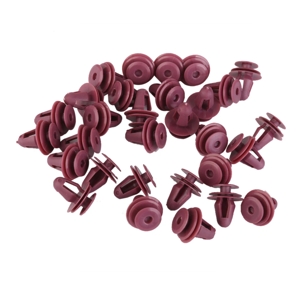 30x нейлон отделка двери фиксаторы для Панели Зажимы для GM 67771-12050