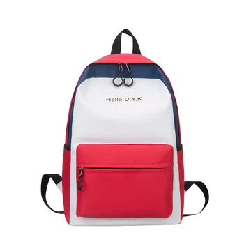 

Women's Backpack Student Bag Travel Bag Large Capacity Letter Printing Bag New Trend Female Backpack Sac A Dos Femme Mochila