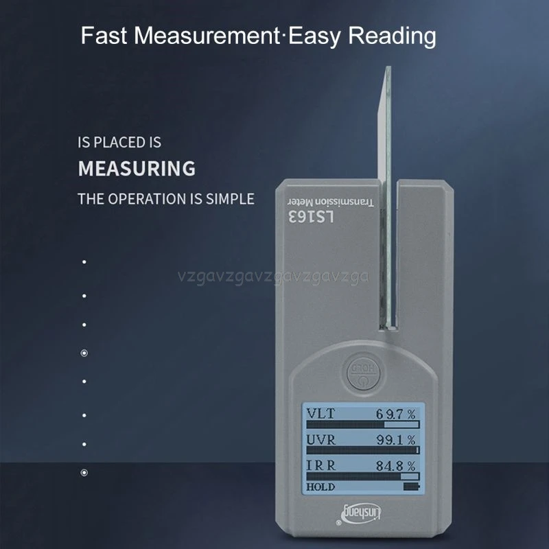 LS163 Трансмиссия метр Солнечная пленка окно оттенок УФ ИК скорость отклонения VLT тестер D20 19 Прямая поставка