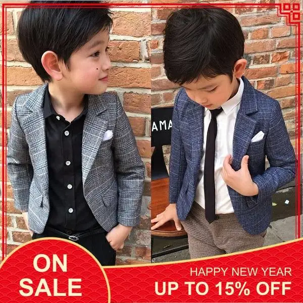 boys casual suit