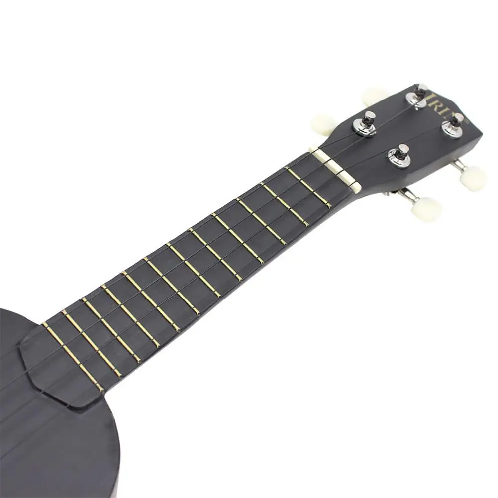 21inch Ukulele Soprano Basswood Acoustic Ukelele 4 Strings Musical Instrument with Bag Strap String Capo