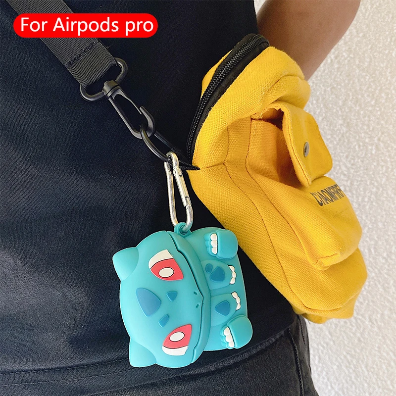 Милый мультяшный беспроводной чехол для гарнитуры Bluetooth для Apple Airpods pro, силиконовый чехол для наушников Airpods 1 2, защитный чехол s