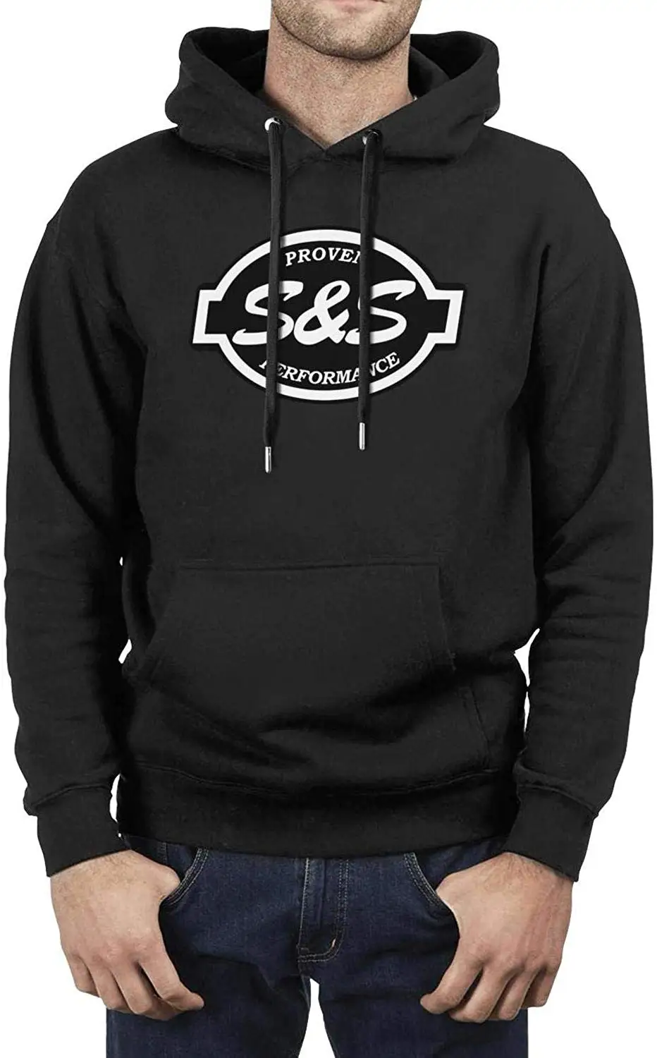 TSDFC Men Cool Hoodies Lightweight Long Black Motorcycle Hooded Sweatshirts |