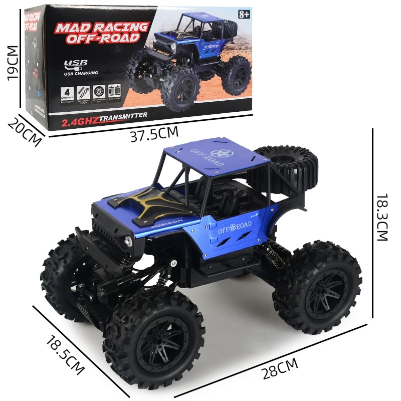 1/14 2,4G 4WD внедорожник RC скалолазание автомобиль 15 км/ч сплав высокая скорость S грузовик детские игрушки Рождественский подарок