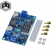 1 шт. Отличный DC-DC постоянного тока 3~ 35 В до 3,5~ 35 В LTC1871 Повышающий Модуль преобразователя Регулируемый источник питания+ Вольтметр