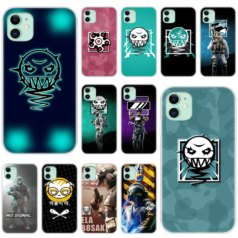R6 Rainbow Six Siege Silicone Phone Case For Apple Iphone 12 Mini 11 Pro Xs Max X Xr 6 6s 7 8 Plus 5 5s Se Soft Cover Phone Case Covers Aliexpress R6 Rainbow Six Siege Silicone Phone Case For Apple Iphone 12 Mini 11 Pro Xs Max X Xr 6 6s 7 8 Plus 5 5s Se Soft Cover Phone Case Covers Aliexpress