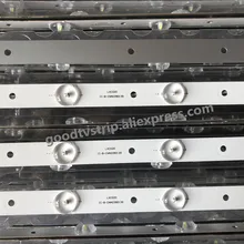 739 мм светодиодный Подсветка полосы 10 лампы для Pro сканирования 39 дюймов ЖК-дисплей ТВ IC-E-CNA039D139 V390HJ1-P02 3V