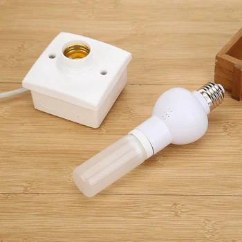 

Adjustable E27 Lamp Holder Rotary LED Light Bulb Socket Base Adapter Converter Light Control Household Bedroom Supply