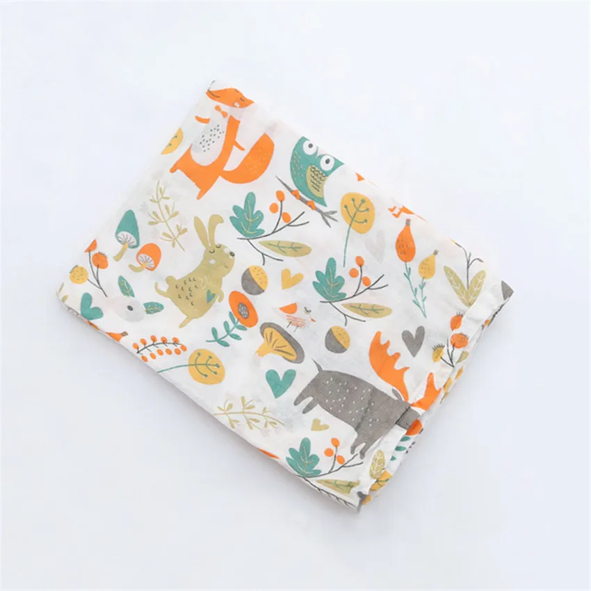 baby blanket 27 Прямая поставка, муслин, хлопок, детские пеленки, одеяла для новорожденных, мягкие одеяла, красочные, для младенцев, пеленки, Манта - Цвет: baby blanket 27