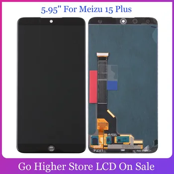 

New 5.95'' For Meizu 15 Plus LCD M891 M891H Lcd Display Touch Screen Digitizer Full Assembly 1440x2560 LCD