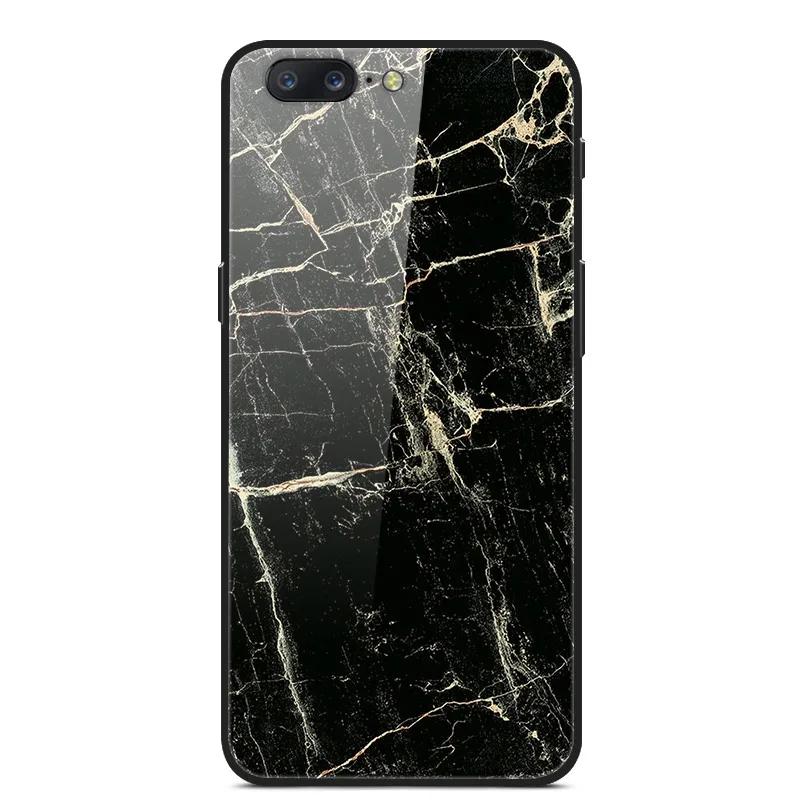 Для Oneplus 5 5 T чехол из закаленного стекла жесткий чехол для телефона для Oneplus 7 Pro TPU бампер чехол s для One plus 5 T 7 Pro Coque - Цвет: 10