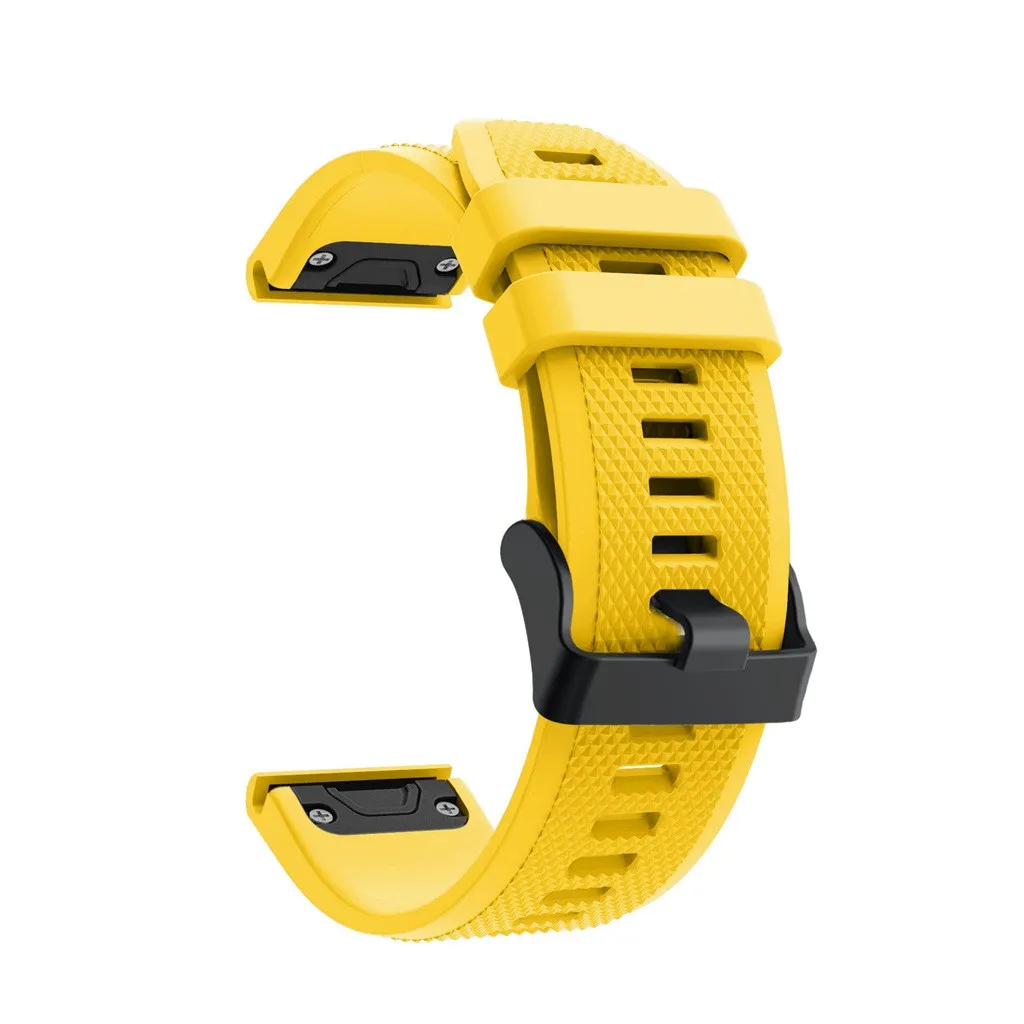 22 см силиконовый ремешок для Garmin Forerunner 945/935/Fenix 5/Plus различные цвета свет и гибкая Мода