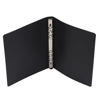 

Creative Black Coffee Notebook Index Page Matte Cover Spiral Diary Planner Paper Note Book Category Pages Stationery