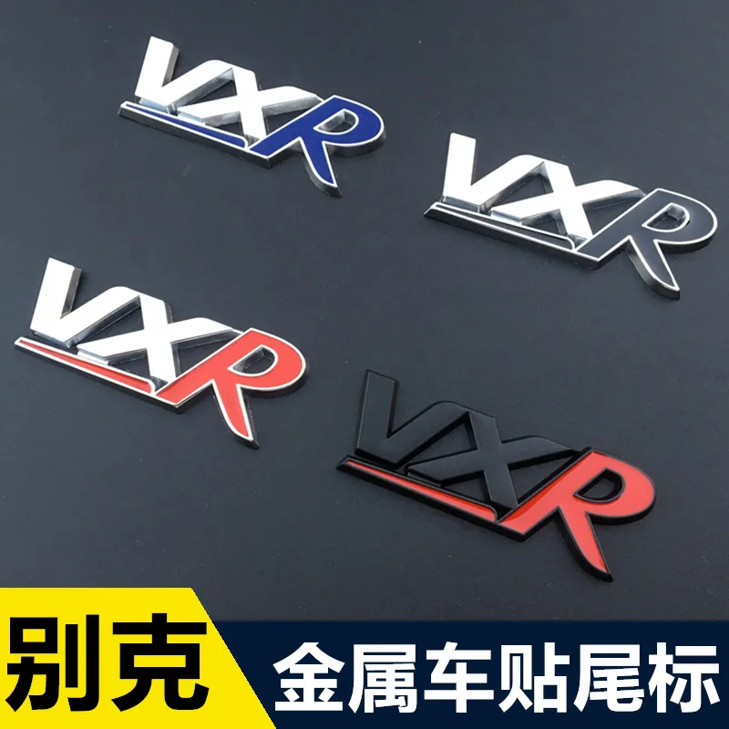 

1pcs Car Auto Decoration Badge Stickers VXR Metal 3D emblem Car Sticker For Car Styling Buick Vivaro Novano Regal Lacrosse