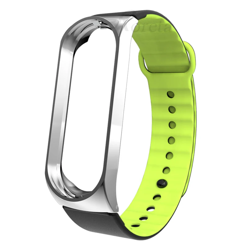 Roreta для xiaomi mi Band 4 3 ремешок для спортивных часов mi band 4 3 силиконовые ремешки на запястье браслет для xiaomi mi band 4 3