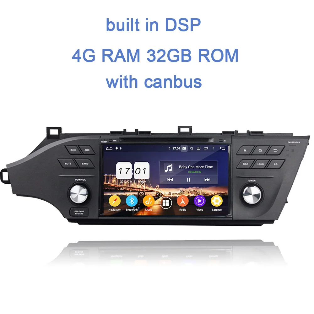 " ips 2 din Android 9,0 4 Гб+ 64 Гб 8 ядерный автомобильный dvd-плеер Bluetooth 4,2 для Toyota Avalon мультимедиа RDS Авто радио gps - Цвет: 4GB 32GB CANBUS
