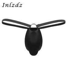 Мужские стринги для геев, нижнее белье, низкая посадка, u-образная выпуклость, с мешочком, Т-образная спина, спортивные трусы, бандаж, Горячие стринги, трусы, нижнее белье