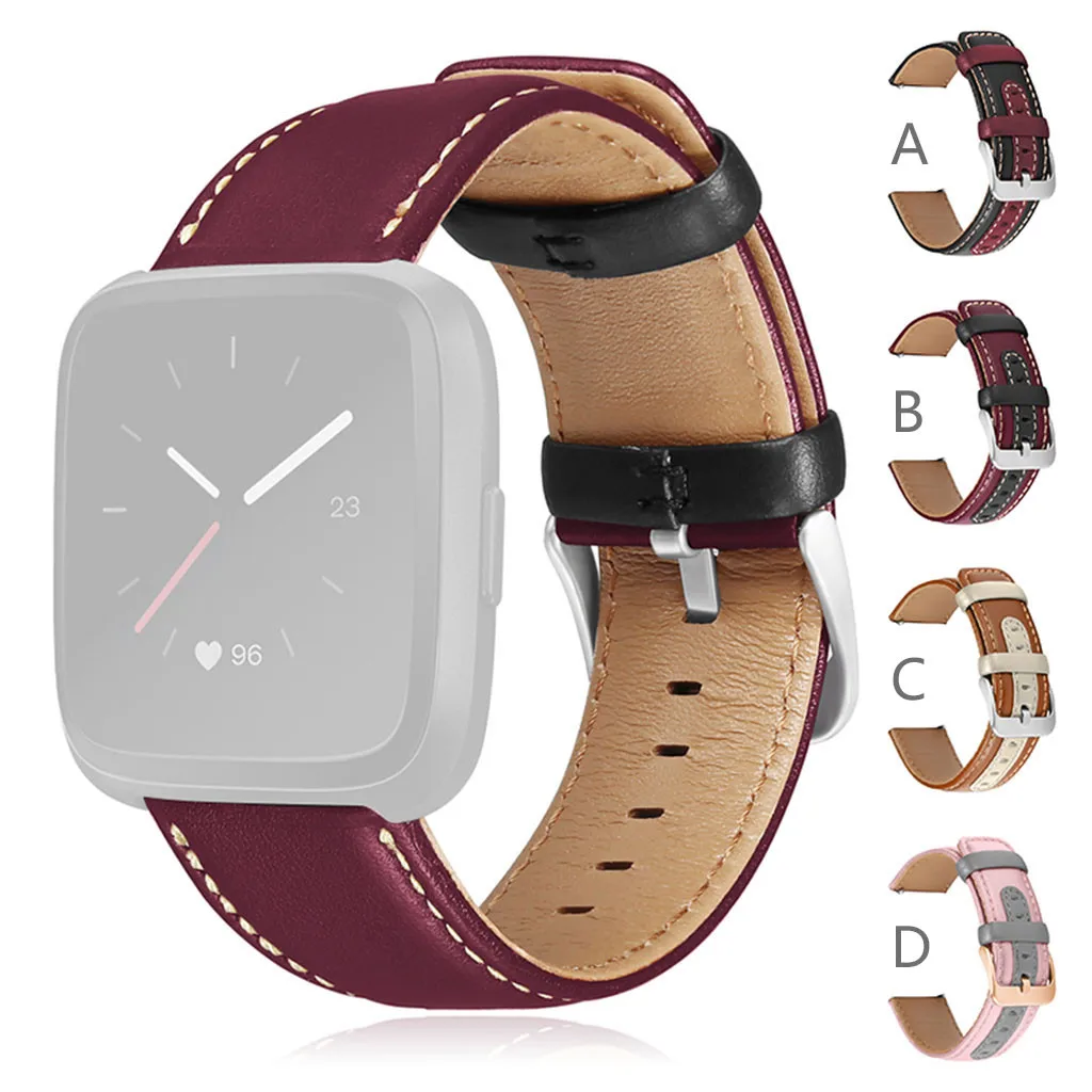 Ouhaobin сменный кожаный ремешок для наручных часов ремешок для Fitbit versa браслет ремень для Fitbit Versa Lite 1017#2