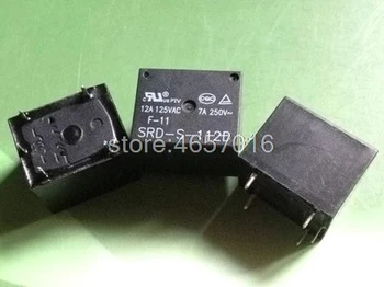 

10pcs/lot The new relay SRD-S-112D 1 normally open 1 normally closed, 5PIN 12A / 125VAC